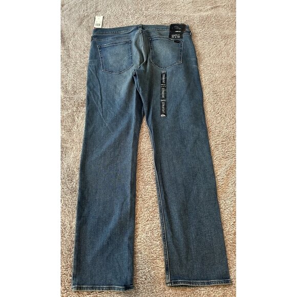 Quiksilver Men’s Jeans Revolver Straight Fit Size 36x32 New - Picture 11 of 14